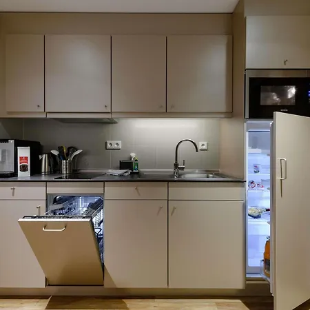 法兰克福城市会展中心阿德吉奥公寓酒店 美因河畔法兰克福